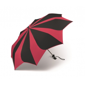 Parasol PC Easymatic 3- section light 53/8 Sunflower black- red