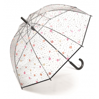 Parasol Essentials Long Domeshape- kropki i serca